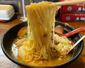 Dinner at はりけんラーメン