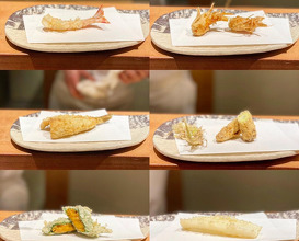 Dinner at 天ぷら やぐち