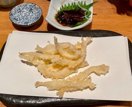 Dinner at Kyorakutei (天ぷら 蕎楽亭)