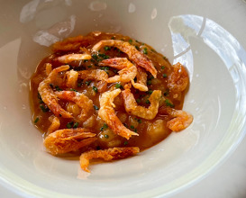 Shrimp risotto 