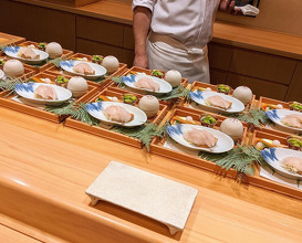 Dinner at 麻布十番 たきや