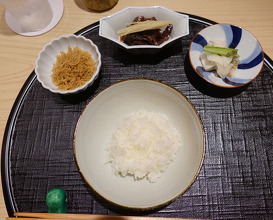 Dinner at Hoshino (新ばし 星野)