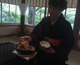 Lunch at Kitcho - Kyoto (京都 吉兆 嵐山本店)
