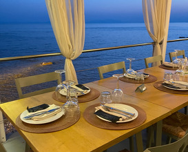 Dinner at Aelia Bar Restaurant & Beach Lounge