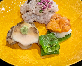 Dinner at Hachisen (京懐石 八泉)