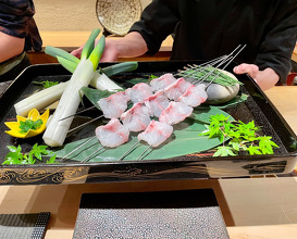 Dinner at Sushimichisakurada (寿し道 桜田)