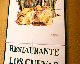 Dinner at Bar Restaurante Los Cuevas