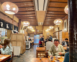 Dinner at Unagi Sakuraya