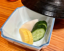 Dinner at Unagi Sakuraya