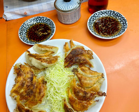 Dinner at Wang Gyoza