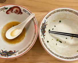 Dinner at 麺尊rage 中野 腕刀