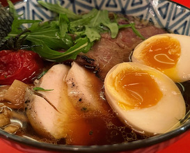 Dinner at Kodawari Ramen Yokocho Paris