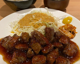 Dinner at 道頓堀あかい北店