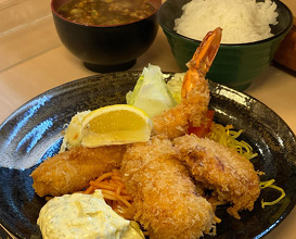 Dinner at とんかつ一番昭和町店