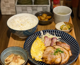 Dinner at 江戸堀 焼豚食堂