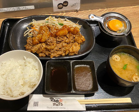 Dinner at 天神ホルモン 博多駅店