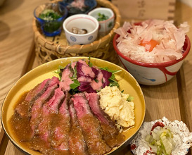 Dinner at 達屋 阪急梅田店
