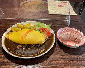 Dinner at 唯我独尊 （富良野カレー）