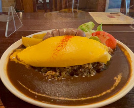 Dinner at 唯我独尊 （富良野カレー）