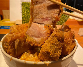 Dinner at かつ丼　ちよ松