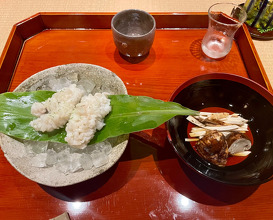 Dinner at Tsukioka