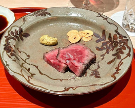 Dinner at Ginza, Tokyo, Japan