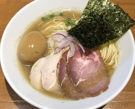 Ramen at Tsukihi (亀戸煮干中華蕎麦つきひ)