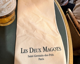 Lunch at Les Deux Magots