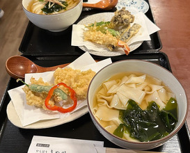 Dinner at 饂飩きぬ川