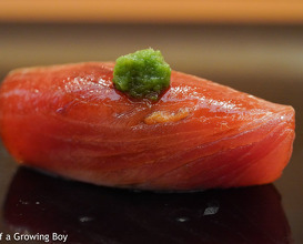 Dinner at Sushi Shikon with Gerhard
