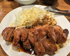 Dinner at 大阪トンテキ なんばウォーク店
