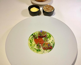 Dinner at Restaurant La Société - cuisine creative