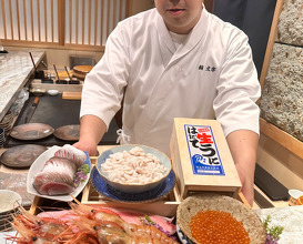 Sushi dinner at Members Only SEITEN no HEKIREKI