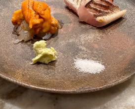 Sushi dinner at Members Only SEITEN no HEKIREKI