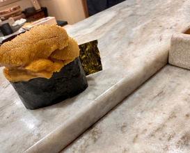 Sushi dinner at Members Only SEITEN no HEKIREKI