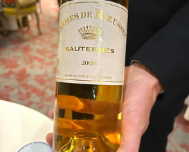 Dinner at Château de la Chèvre d'Or