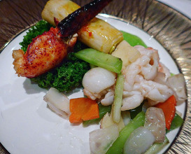 Dinner at 夏宮（香港香格里拉酒店）