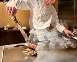 Dinner at WAGYU日山
