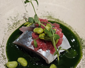 Dinner at Chisounishikenichi (馳走西健一)