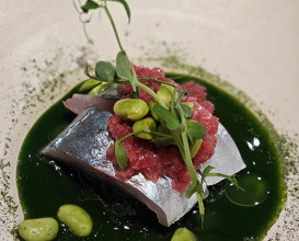 Dinner at Chisounishikenichi (馳走西健一)