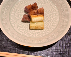 Dinner at Hoshino