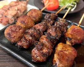 Dinner at 酒味 笑売 焼鳥 田中屋