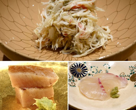 Dinner at YOTSUYA SUSHI MITANI