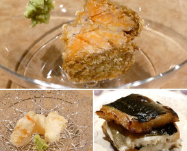 Dinner at YOTSUYA SUSHI MITANI