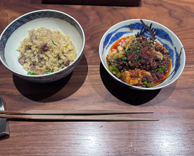 Dinner at Tousenkaku Tokyo