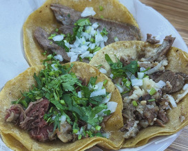 Dinner at Taquería Los Cocuyos