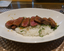 Dinner at イワナガ食堂