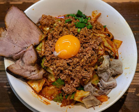 Dinner at ラーメン 達磨食堂