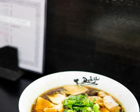 Dinner at 麺屋 丈六 (Joroku in Osaka)