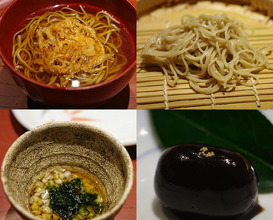 Dinner at 天ぷら食って、蕎麦で〆る店。「日本橋 蕎ノ字・sonoji」
